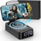 ZOOI Birthday Gifts for Men, Gadgets for Men, Gifts for Dad, Stocking Fillers for Mens Gifts for Christmas Secret Santa Gifts for Men Who Have Everything, Bluetooth Speaker with Clock & Phone Stand