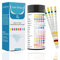HaoTrade 100Pack 16 in 1 Drinking Water Test Kit for Freshwater, Fish Tank, Fish Pond, Accurate Testing Total Hardness, Carbonate Nitrate, Nitrite, Cl2, pH