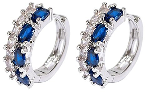 Damenohrringe Ohrstecker Für Frauen Hypoallergen Diamant Ohrringe Damen Schmuck Frauen Geburtstagsfeier Bekleidungs Accessoires Schmuck (D)