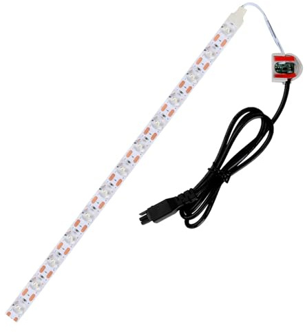 LED-Lichtleiste für 3D-Drucker, LED-Lichtstreifen-Upgrade-Kit, Hohe Helligkeit, Einfache Installation, Steuerung über Display, Kompatibel mit Bambu Lab A1