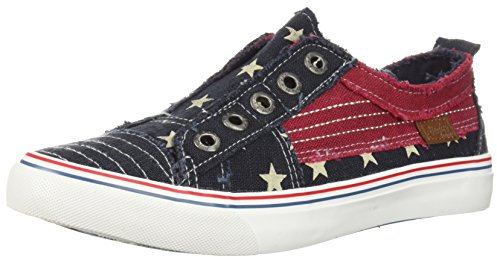 Blowfish Malibu Play, Zapatillas Deportivas Mujer, Azul Marino Estrellas, 39 EU