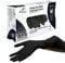 Farla Medical MediHands Disposable Medium Nitrile Gloves - Powder Free and Latex Free Surgical Gloves - Multi-Purpose, Single Use Medical Gloves - Box of 100, Black