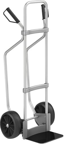 eurokraft pro | Aluminium-Sackkarre mit Kufen