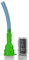 Biersturz Dosentrichter | 2 in 1 Bierbong Biertrichter Bierrutsche mit Bierstecher | Festival Gadget für Partys & Outdoor Veranstaltungen | Grün