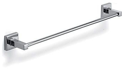 Gedy G-Pukhet Porta Asciugamani CM.45, Colore Cromo, Componenti Realizzati in Acciaio Inox e Cromall, Garanzia 2 Anni, Misure 4,5 x 48,4 x 6,8 CM e Peso 0,23 kg, Design R&S