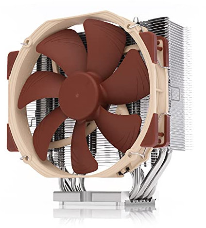 Noctua NH-U14S DX-4189, Dissipatore di Calore di Qualità Premium e Alta Silenziosità per Intel Xeon LGA4189 (140 mm, Marrone)