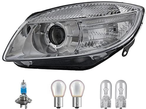 EISENFELS Set 106565859 erstellt mit Scheinwerfer links + COOL BLUE INTENSE H7 Leuchtmittel kompatibel mit Fabia II 542 545 5J