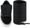 Endoto Cordones Planos para Vans Zapatillas de Skate Old Skool, Agujetas Cordón de Repuesto Shoelaces Laces - Negro, 36 pulgadas