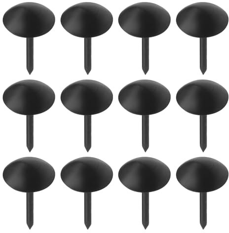 SG Store 200Pcs Upholstery Nail Antique Furniture Decorative Sofa Nails Upholstery Tacks Accessories for Sofa Beds Walls Carpentters 11x16mm