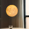 zhxinashu Deckenleuchte,Mood Pendelleuchte Fitting, 3D-Druck Mond Lampenschirm, E27 Mondkugel Lichtschirm, Esstisch Pendelleuchte, Deckenleuchte Schlafzimmer, Deckenleucht Küche
