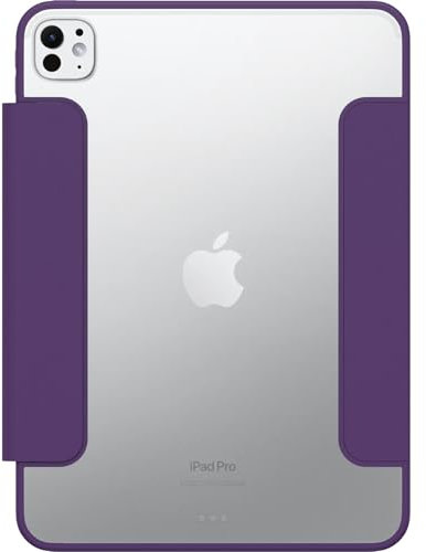 OtterBox Symmetry Folio Hülle für iPad Pro 11 (2024), stoßfeste, sturzsichere, dünne Schutzhülle, nach Militärstandard getestet, Lila