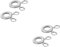 Garneck 4pcs Stainless Steel Egg Opener Egg Topper Scissors Eggshell for Kitchen
