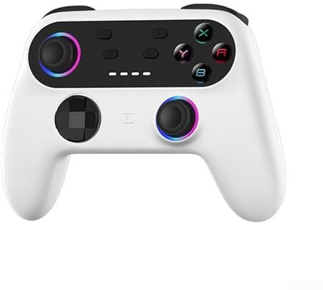 La manette sans fil pour Nintendo Switch offre une connectivité transparente et des fonctionnalités de programmation avancées, parfaite pour les joueurs cherchant à optimiser leur expérience (noir et
