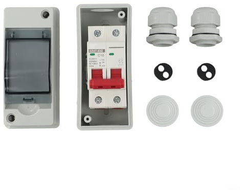 1 Disjoncteur Avec Boîtier De Raccordement Boîte Combinée PV (10A)
