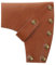 OSALADI Leather Sheath for Head Protector Camping Gear Full Grain Leather for Axes