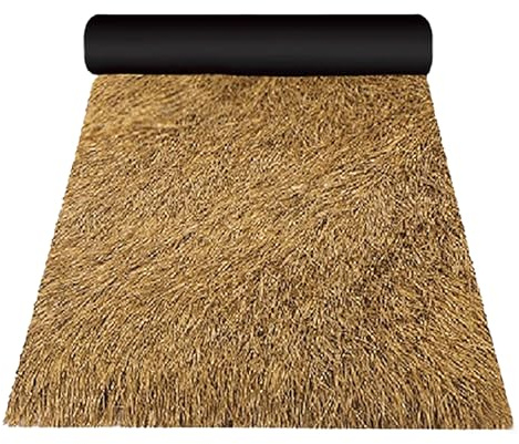 DWZL Synthetische Strohmatten – Künstliches Strohdach für eine Beeindruckende Bali-Villa – wasserdichte & Einfach zu Installierende Terrassenabdeckung mit Tropenflair(Size:1m*10m(3.28 * 32.8ft))