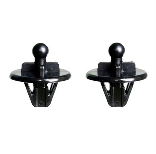 2x Hutablage-Clip for Schnuraufhänger, Kunststoffbefestigung, for Ford, for Fiesta, for Mk5, for Fusion