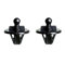 2x Hutablage-Clip for Schnuraufhänger, Kunststoffbefestigung, for Ford, for Fiesta, for Mk5, for Fusion