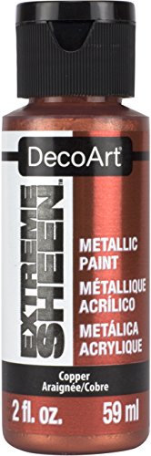 DecoArt Americana Extreme Sheen Jar of Paint, Acrylic, Copper, 59 ml (Pack of 1)