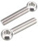 sourcing map 2pcs Boulon à œil anneau levage M10 x 50mm acier inoxydable 304 filetage