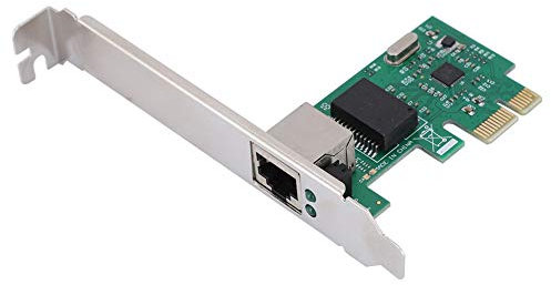 Scheda di rete wireless, scheda di rete PCI-E Realtek 8111E con porta singola Scheda di rete 10/100/1000 Mbps Gigabit Ethernet