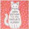 Hallmark Geburtstagskarte von der Katze – geprägtes Studio Ink Design