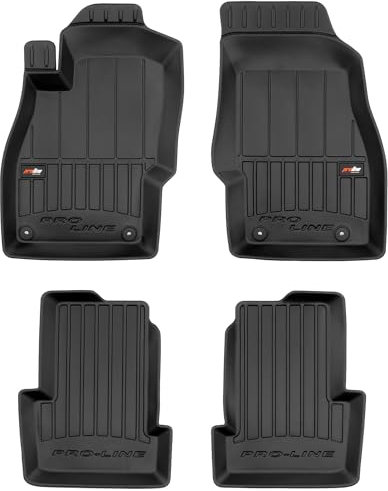 MOTOS Gummimatten Auto Fussmatte passend für Opel Corsa D 2006-2014 Verbessern Sie Ihren Reisekomfort mit Antirutschmatte Auto 3D- Allwetter fußmatten Auto, Schutz vor Verschmutzung
