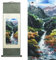 Rollbild Seide Asiatisch Wand Dekoration Seidenmalerei Vier Jahreszeiten Frühling Sommer Herbst Winter Landschaft Gemälde Chinesische Kunstwandrolle Hängende Bildrolle Orientalisches Dekor(Herbst)
