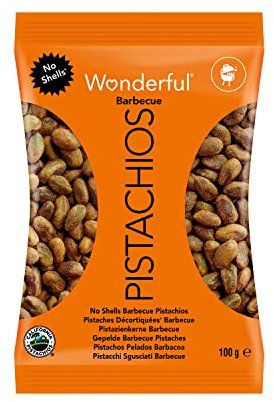 Wonderful Pistachios - Pistachos pelados sabor Barbacoa 100 g