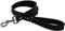 Ashford Ridge Hundeleine aus Vollnarbenleder, schwarz, klein (1 m)