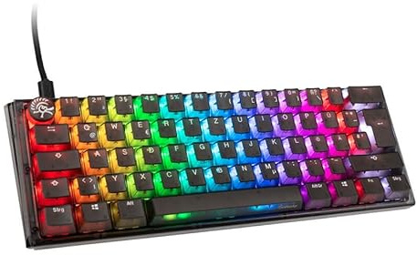 Ducky One 3 Aura Black TKL Gaming Tastatur, RGB LED - MX-Silver