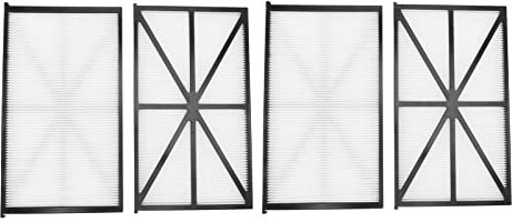 Lot de 4 Filtres pour Robot Nettoyeur de Piscine, RCX70101 Filtre à Cartouche Ultra Fine Lavable Compatible avec Le Filtre de Piscine pour Tigershark pour Sharkvac pour