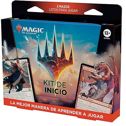 Kit de inicio de 2023 de Magic: The Gathering - Aprende a jugar con 2 mazos listos para usar + 2 códigos para jugar en línea (juego de cartas de fantasía para 2 jugadores)