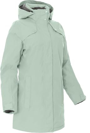 Bergson TORNIO | Damen Wintermantel - Damen Wintermantel mit Teddyfutter, Normalgrößen, wasserdicht (20.000 mm) & Winddicht, atmungsaktiv (20.000 g/m²), warm wattiert & kuscheliges Futter, 2-Wege-RV