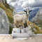 Chèvre Rochers Paysage De Montagne Papier Peint Panoramique 3D Murales Multicolore Murale 3D Papier Peint Intissé Poster Décoration Fond De Mur Tv Salon Papier Peint Murales 200x140 cm