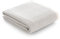 GAMUSI Coperta per divano in cotone, multiuso, per letto, 130 x 180 cm, colore grigio chiaro