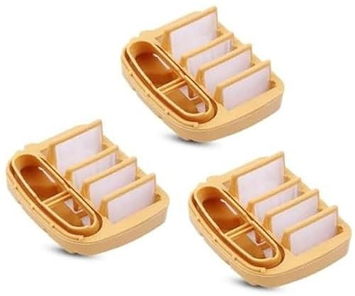 DEMULAX 3-teiliges Set Luftfilter for Husqvarna 545, 550 XP, 550XP, for JONSERED, CS2252 CS2253 Kettensägenteile #522675402 Rasenmäher-Luftfilter