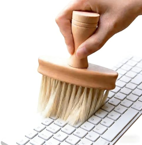 Soft Brush Disc Cleaner Tool for CD DVD & Blu-ray - Scratch-Free PP Bristle Brush for Optical Discs, Player Gaps & Home Cinema Accessories - Removes Dust from Car CD Players & DVD Players