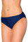 Aquarti Bas de Maillot de Bain Femme Taille Moyenne – Bas Maillot Femme Classique Uni, Bleu Foncé, 38