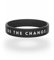 Helping Band - Silikon Armband - Be The Change I Größe L/XL I Farbe Schwarz - Unterstütze WWF-Projekte - Silikonarmband für Herren und Damen - Gummi Armbänder