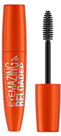 Manhattan Eyemazing Reloaded Mascara Farbe 001 Black, schwarze Wimperntusche für maximales Volumen und Länge,12 ml