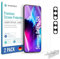 smartect TPU Schutzfolie [2 + 2 Stück] kompatibel mit Samsung Galaxy S24, DISPLAY + KAMERA, Bedeckt das ganze Display, Bildschirmschutz Blasenfrei, Displayschutzfolie Anti Fingerabdruck