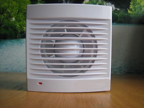 MAIL MORE Bathroom Extractor Fan, Silent Powerful Wall Ceiling Mounted Vent Fans, for Ventilation Airflow, suitable for window glass mounting, 4 5 6 Fans for Shower kitchen (5=118cm)