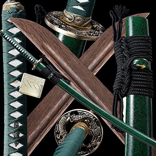 AILEMIY Samurai-Schwert,Katana,Bokken,103 cm,Palisander mit Scheide,Holz,handgefertigt für Kendo-Training,Heimdekoration,Cosplay,Sammeln