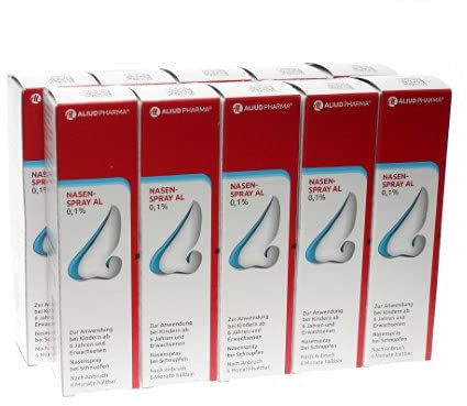 10 Packungen NASENSPRAY AL 0,1%