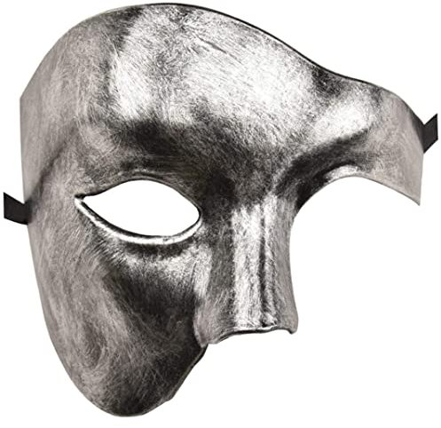 Stibzeup Masque Masque Masque masquée Phantom du Masque de Demi-Face de l'opéra