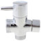 Ventil, Absperrventil, 1/4 3-Wege-Wasserhahnadapter, Umschaltventil, Arbeitsplatte for Handbrause, Badewannenhahn, Wasserhahnschalter, Auslass