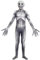 Morphsuits The Rake Kinder Kostüm, Monster Verkleidung für Halloween und Karneval - L (120cm-137cm)