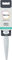 Harris Essentials Paint Brush | for Walls & Ceilings | 2, Grey