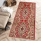 Carpeto Rugs Läufer Flur Teppich Orientalisch - Küche Vorzimmer Eingangsbereich - Teppichläufer Meterware 90 cm Breit - Rot Weinrot 90 x 400 cm